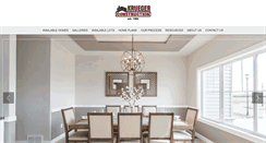 Desktop Screenshot of kruegerbuilt.com